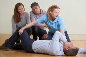 first aid training recovery position