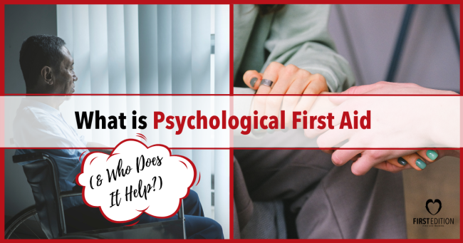 What is Psychological First Aid IMAGE