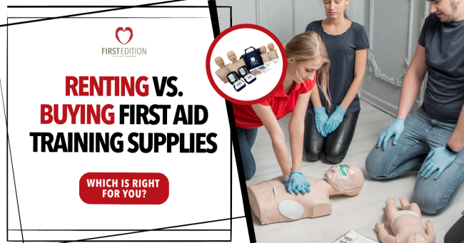 Renting vs. Buying First Aid Training Supplies IMAGE